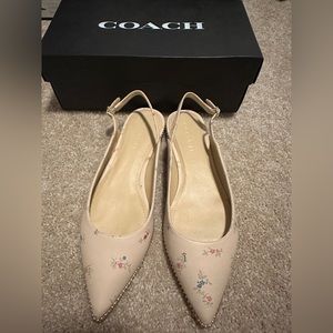 Brand New Coach Vae Skimmer Ditsy Dotty Sz10